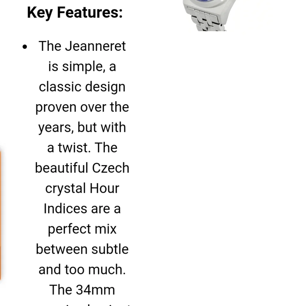 👽Apocalypse Jeanneret Casual Cystal 🌚💜Hour Indices Ladies Watch